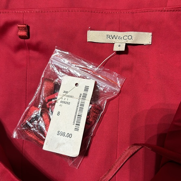 Red RW & Co Dress - Picture 4 of 4